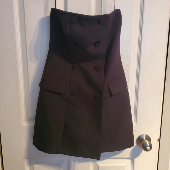 H&M Tuxedo Mini Dress - Picture 3 of 10